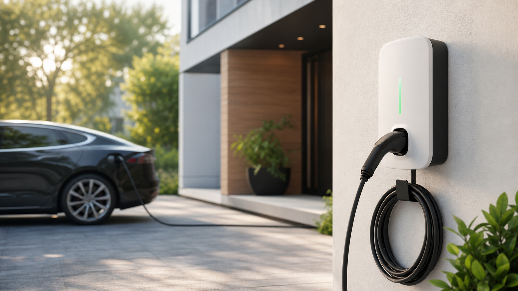 EV charger installation